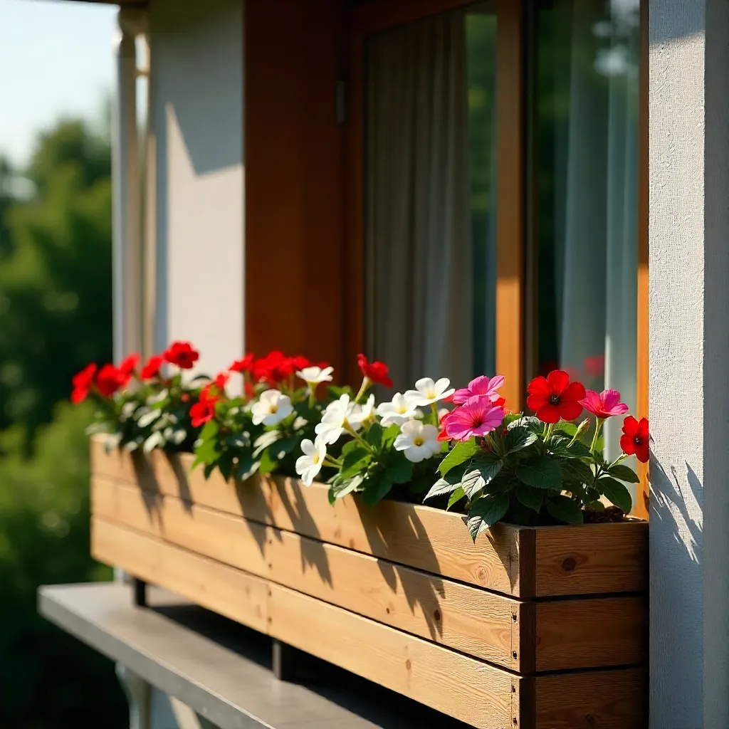 Professional gardener arranging plants with care and attention