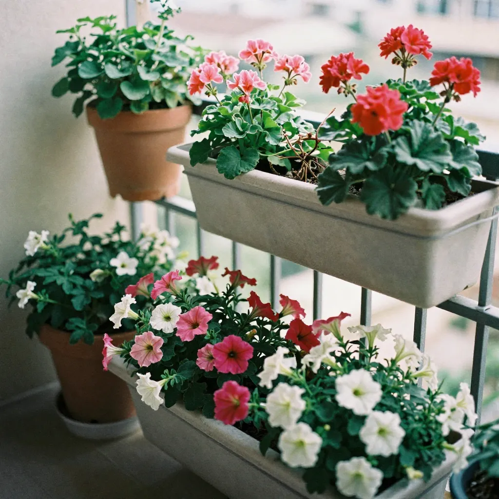 Beautiful garden transformation showing before and after results