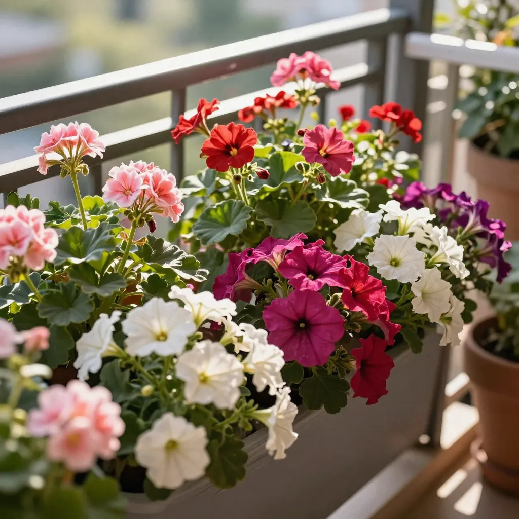 Premium ceramic planters in various sizes for balcony and garden use